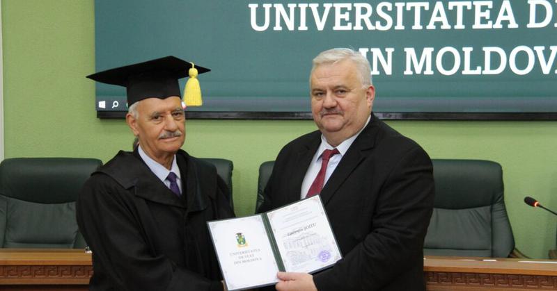 Universitatea de Stat din Moldova conferă titlul onorific Doctor