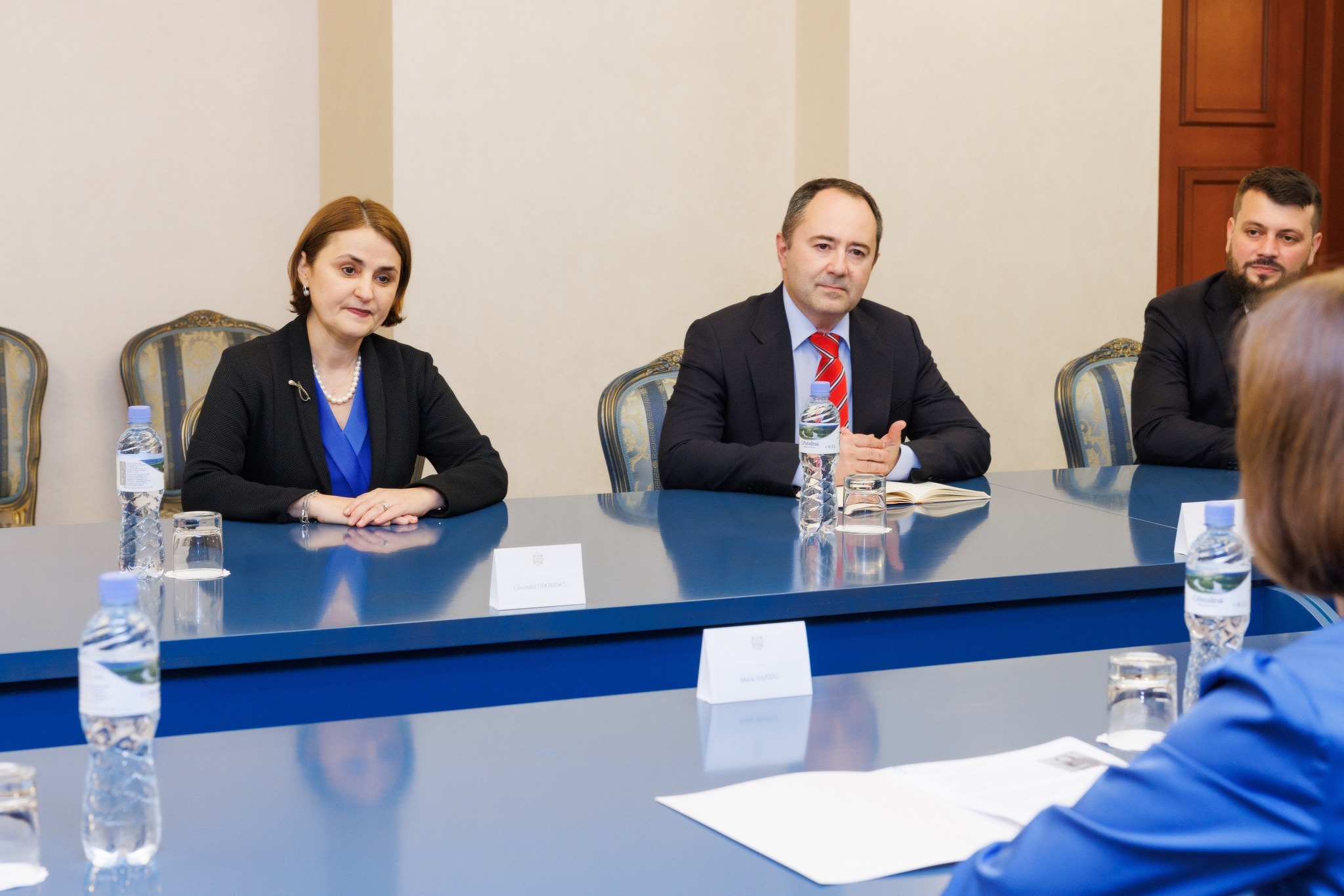 FOTO. Maia Sandu, întrevedere Cu Ministrul De Externe Al României ...