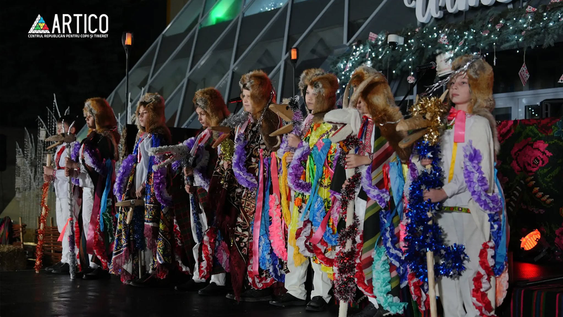 Obiceiurile de iarnă, readuse la viață la Chișinău, în cadrul proiectului „Gerar”