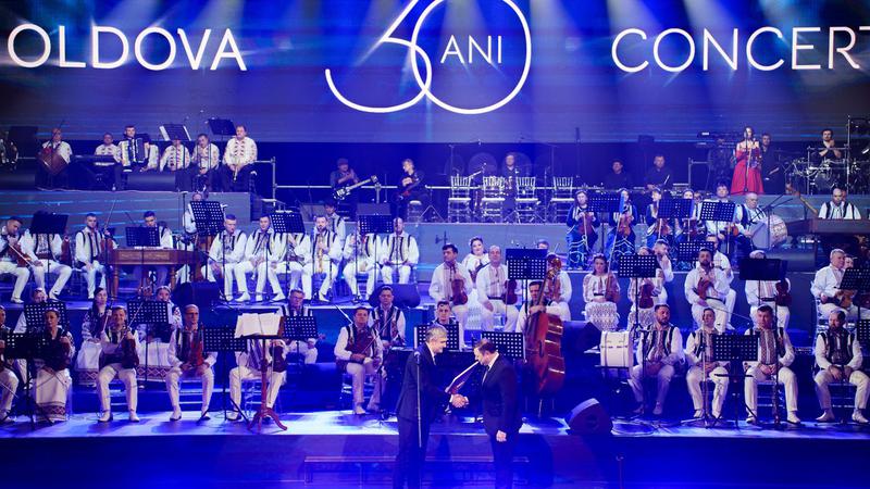 30 de ani de „Moldova-Concert”: peste 200 de artiști pe scena unui spectacol aniversar