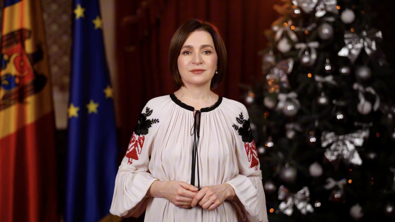 Mesaj de Anul Nou al președintei Maia Sandu: „Să avem grijă unii de alții și să avem grijă de țară”